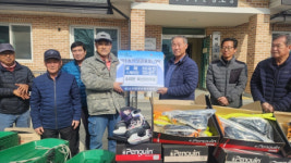 음성군 소이면 돌뫼마을, 금왕읍 행제3리에 썰매 장비 기증