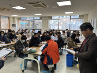 충북도교육청, 목도나루학교 신입생 예비소집 실시