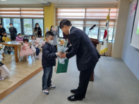 영동 심천초등학교 입학식