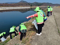 경주시, 자연보호경주시협의회와 함께 형산강 일원 새봄맞이 환경정화활동 실시