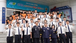 권혁민 충북소방본부장, 진천소방서·CJ제일제당 블로썸캠퍼스 현장 방문