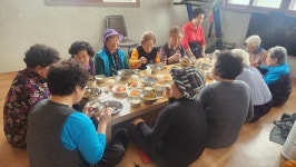음성군 소이면, 우리 마을 농번기 매일 이웃과 함께 식사해요~