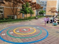 청원초, 중간놀이 공간 구성