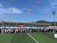 5월 5일 어린이날 앞두고 충북 단양군에서  제1회 작은학교들의 큰 운동회화제