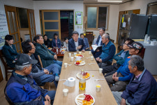 현장 밀착, 감성 행정 펼치는 이재영 증평군수