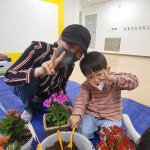 제천 명지초등학교병설유치원,  조부모님과 함께 하는 힐링 원예체험