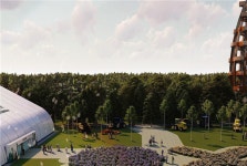 강원세계산림엑스포, 행사기간 고성능 임업기계 장비 전시