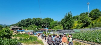 강원특별자치도 출범 기념 트레킹 행사 춘천 봄내 실레이야기길에서 성료