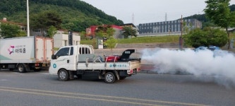 계룡시, 감염병 예방 위한 하절기 방역소독 본격 나서