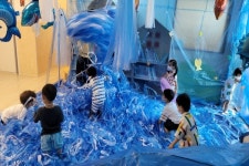 [영상 / 포토] 대전 유성구 '아이파크샤인 어린이집' 여름 놀이, 동그란 바다-바다야 놀자