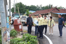 조병옥 음성군수, 상상대로 행복한 음성만들기 사업 현장점검