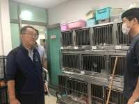 김종관 청주시 농업정책국장, 반려동물 보호센터·놀이터 현장 방문