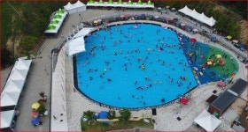 부여군, 굿뜨래웰빙마을 야외 물놀이장 개장