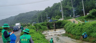 남선면새마을회 국토대청결 활동 실시