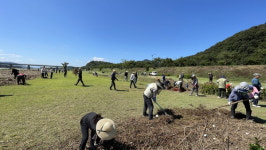경주시, 민관 합동으로 경주파크골프장 수해쓰레기 수거
