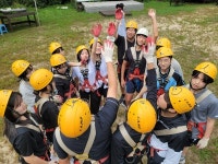영춘중 숲과 함께 숨쉬는 힐링캠프실시