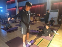 영춘중 숲과 함께 숨쉬는 힐링캠프실시