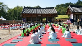 대전 구암사 `2023장애인 체육대회′서 국수봉사 활동 펼쳐!