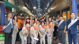 충북도 기획관리실, 보은 전통시장 방문 및 노인복지시설 위문품 전달