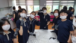 연동중, 한가위 맞이하여 효 봉사활동 몸소 실천!