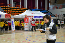 속초시 청소년수련관 실내체육관 2023년 대한적십자사 재난구호 종합훈련