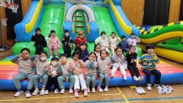 황간초, 유치원이랑 초등학교랑 함께 놀아요