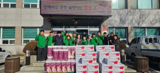 추풍령면 새마을협의회, 경로당에 사랑의 물품 전달
