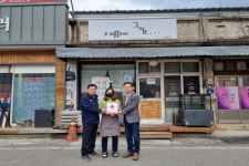 황간면 지역사회보장협의체, 착한가게 현판 전달