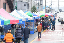 횡성 우천면 전통시장(오일장) 개장
