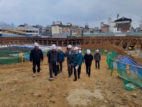 충북도 신형근 재난안전실장 해빙기 현장안전점검 참여