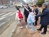 천안교육지원청, 관내 초등학교 주변 통학로 안전점검 실시!