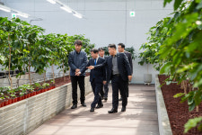 이재영 증평군수, ㈜퍼플랜드 찾아 기업친화 소통행보 첫걸음