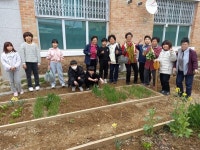 청산초, 짝짜꿍 유기농 텃밭 가꾸기 발대식 실시