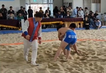 새너울중학교 씨름부, 충북 대표 전국소년체전 출전
