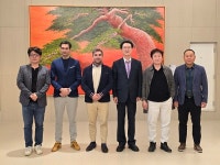 서울 프랑스 학교, 신안 샴막 예술축제 현장 방문