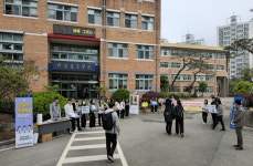 흥덕고, 흥덕경찰서 연계 학교폭력 예방 등교맞이