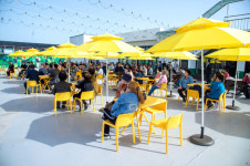 제천 중앙시장 옥상무대 개장식 진행