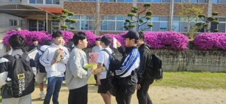 보은중학교, 언제나 책 봄 독서캠페인 실시