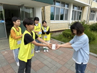부용초, 어린이날 등굣길 행사