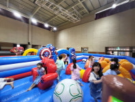 제천 명지초등학교병설유치원,  어린이날 맞이 에어바운스 체험