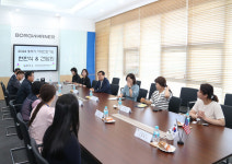 충주시, 보그워너충주(유) 여성친화기업 인증 현판식