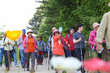 횡성군보건소, 스틱 모아 함께 걷기 진행