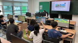 송학초, 디지털교과서 활용 도로명주소 교육 성료