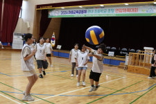 천남중학교, 관내 초등학교 초청 연합체육대회 개최