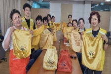 폐현수막의 재탄생, 용담명암산성동자원봉사대의 환경보호 활동