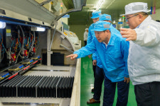 [포토뉴스] 이재영 증평군수 (주)디엔피코퍼레이션 기업 방문