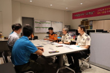 옥천소방서, 여름 휴가철 다중이용시설 소방서장 지도방문 실시