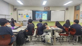 이원중학교 함께 같이 독서 한마당 아로마그림책 테라피 체험