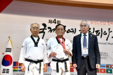 [포토] 제4회 금산국제무예올림피아드, 시니어 태권도 대회