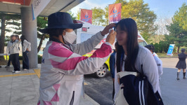 하동군자원봉사센터, 전국체육대회 경기장서 전폭적 지원